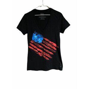 511 Tactical Women's T-shirt Feathers Flag Graphics